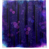 kosmische bellenstroom douchegordijn (Voorkant)