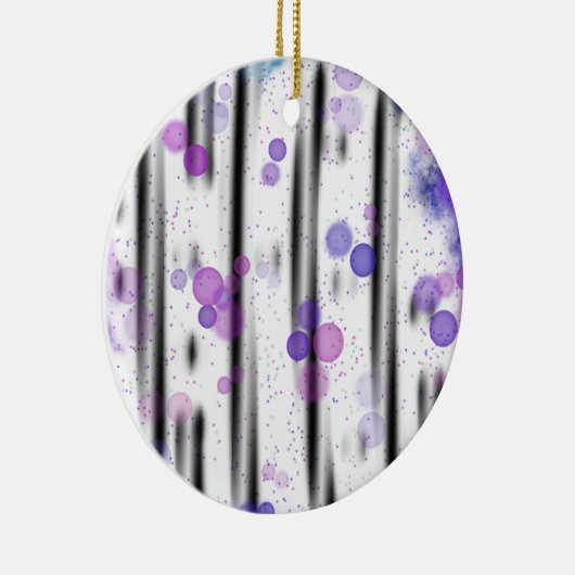 kosmische bellenstroom keramisch ornament (Rechts)