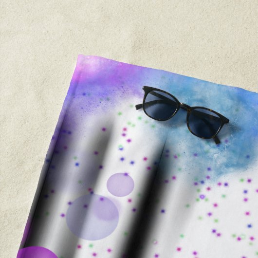 kosmische bellenstroom strandlaken (In situ)