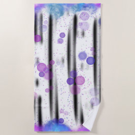 kosmische bellenstroom strandlaken