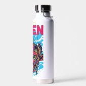 Kosmische Bezoeker: Het Buitenaardse Ontwerp Waterfles (Links)