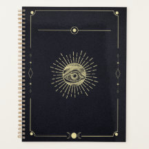 Kosmische blik - Gouden Esoterisch Ontwerp