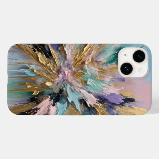 kosmische bloei Case-Mate iPhone case (Achterkant (horizontaal))