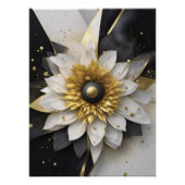 Kosmische Bloei Perfect Poster (Voorkant)