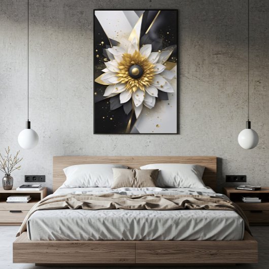 Kosmische Bloei Poster