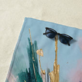 kosmische bloei strandlaken (In situ)