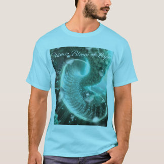 Kosmische bloei van licht t-shirt