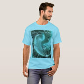 Kosmische bloei van licht t-shirt (Voorkant volledig)