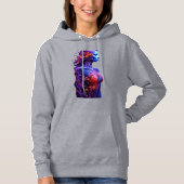 Kosmische bloei - Vrouwelijke groei Hoodie (Voorkant)
