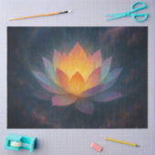 Kosmische Bloeiende Lotus Decoupage Papier – Spiri (Craft)