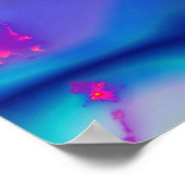 kosmische bloem poster (Hoek)