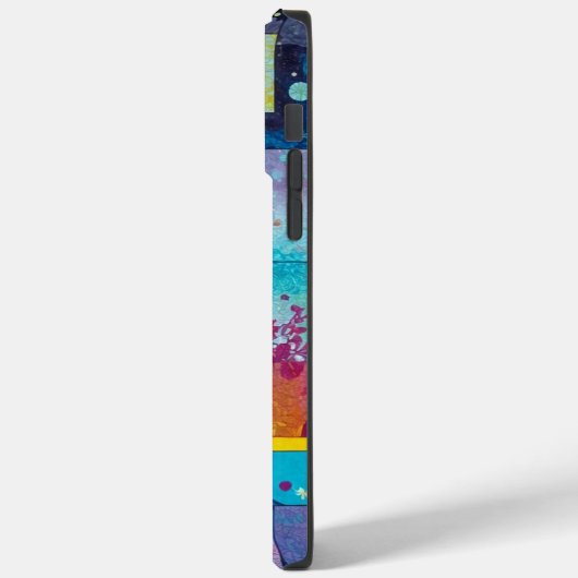 Kosmische bloementuin: Abstract mozaïek van dromen Case-Mate iPhone Case (Achterkant / Links)