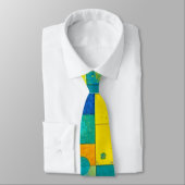 Kosmische bloementuin: Abstract mozaïek van dromen Stropdas (Gebonden)