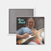 KOSMISCHE BLUES MAGNEET (Voorkant / Achterkant)