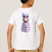 Kosmische Boekuil T-shirt (Achterkant)