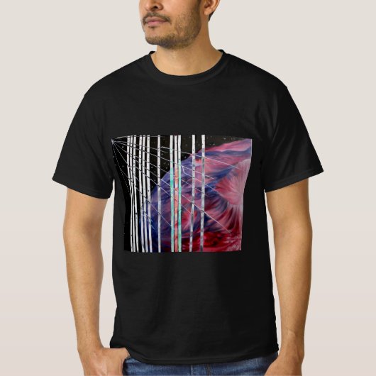 Kosmische boodschappers t-shirt (Voorkant)