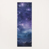 Kosmische bos nachtelijke hemel yogamat (Achterkant)