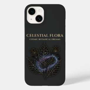 Kosmische Botanische Schaduwen & Sterren Plant Omt Case-Mate iPhone 14 Hoesje