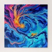 kosmische brand legpuzzel (Horizontaal)