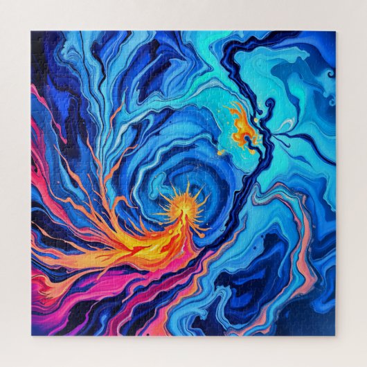 kosmische brand legpuzzel (Verticaal)