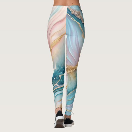 Kosmische broek voor ruimteliefhebbers en dromers leggings (Achterkant)
