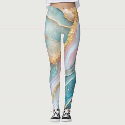 Kosmische broek voor ruimteliefhebbers en dromers leggings (Voorkant)