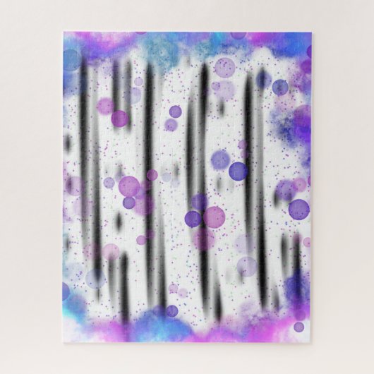 Kosmische Bubbelstroom Legpuzzel (Verticaal)