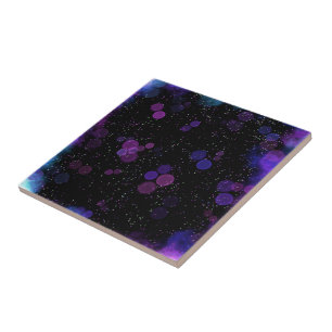Kosmische Bubbelstroom Tegeltje