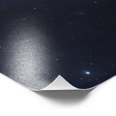 Kosmische Bultrugwal Foto Afdruk (Hoek)