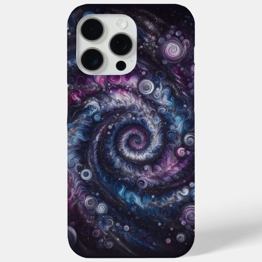 Kosmische burst, Stropdas-kleurstofpatroon Case-Mate iPhone Case (Achterkant)