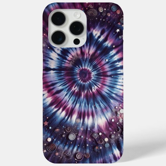 Kosmische burst, Stropdas-kleurstofpatroon Case-Mate iPhone Case (Achterkant)