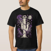 kosmische cactuskwal t-shirt (Voorkant)