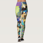 Kosmische caleidoscoop leggings (Achterkant)