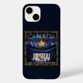 Kosmische Canada Natuur Hemelse Kunst Case-Mate iPhone Case (Achterkant)