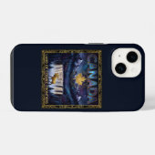 Kosmische Canada Natuur Hemelse Kunst iPhone Hoesje (Achterkant horizontaal)