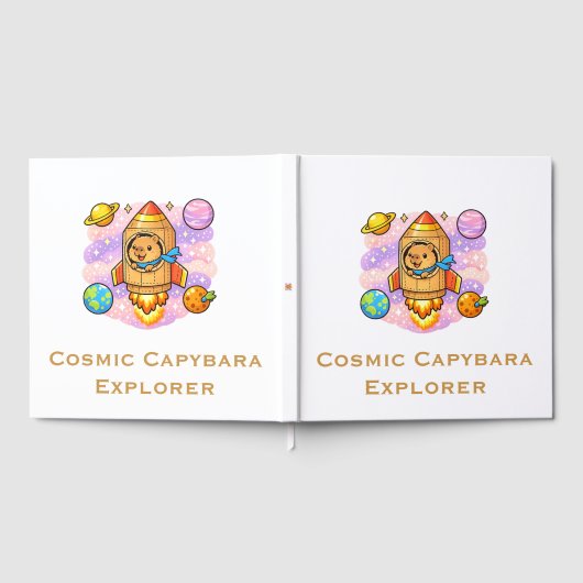 Kosmische Capybara Verkenner Gastenboek (Volledig)