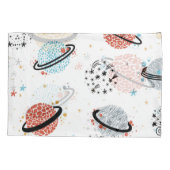 Kosmische Cartoons:  ruimtewonderen Kussensloop (Achterkant)