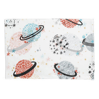 Kosmische Cartoons:  ruimtewonderen Kussensloop
