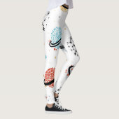Kosmische Cartoons:  ruimtewonderen Leggings (Rechts)