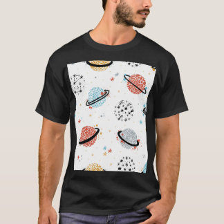 Kosmische Cartoons: ruimtewonderen T-shirt