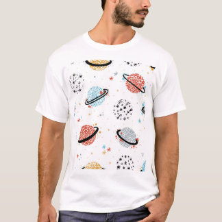 Kosmische Cartoons: ruimtewonderen T-shirt