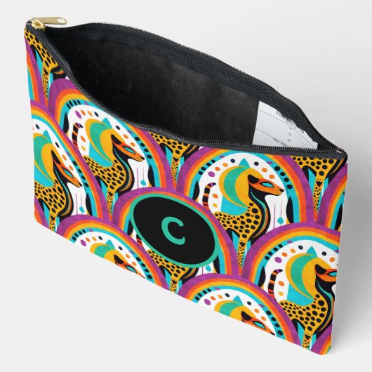 Kosmische Cheetah Etui (Open)