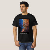 Kosmische Cliffs T-Shirt: James Webb NASA-geïnspir T-shirt (Voorkant volledig)