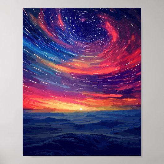 Kosmische Constellatie Poster (Voorkant)