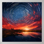 Kosmische Constellatie Poster (Voorkant)