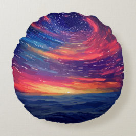 Kosmische Constellatie Rond Kussen