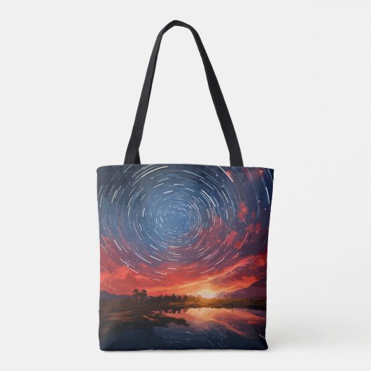 Kosmische Constellatie Tote Bag (Achterkant)