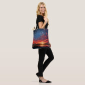 Kosmische Constellatie Tote Bag (Op model)