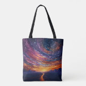 Kosmische Constellatie Tote Bag (Achterkant)