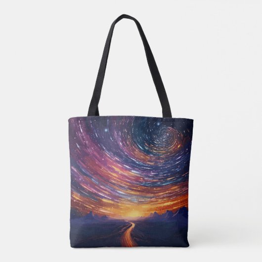 Kosmische Constellatie Tote Bag (Achterkant)